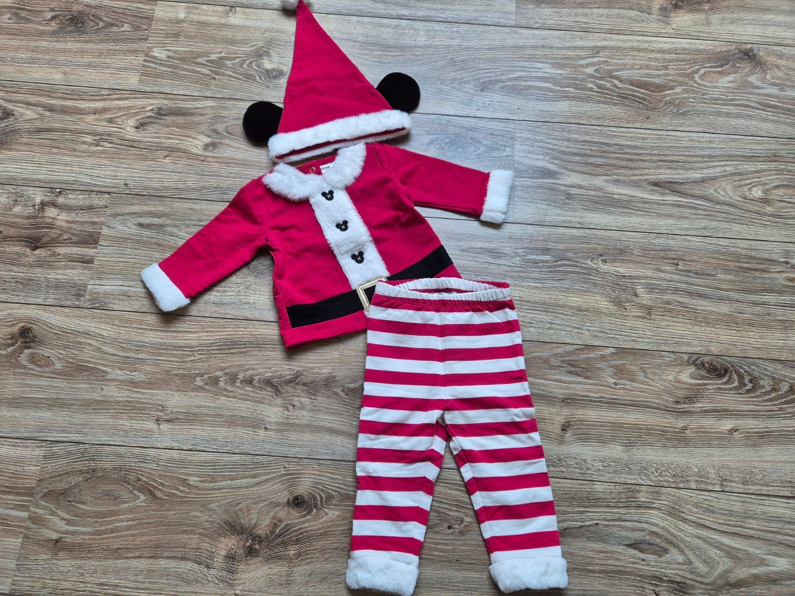 Mickey mouse Disney kerstpakje Disneystore maat 74/80, Disney, Nieuw, Ophalen of Verzenden, Setje