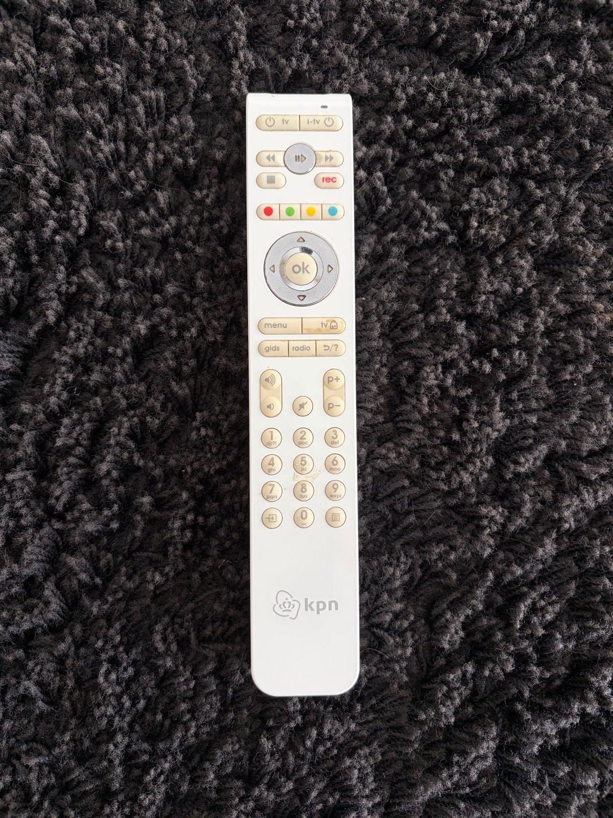 KPN afstandsbediening voor TV en ontvanger, Ophalen of Verzenden, Gebruikt, Origineel, Tv