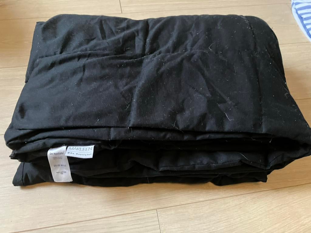 Handgemaakt zwaartedeken volwassene. 10kg, Ophalen, Zo goed als nieuw
