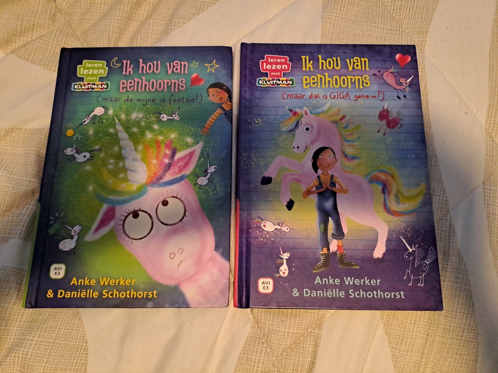 Ik hou van eenhoorns - 2 boeken van Anke Werker, Ophalen of Verzenden, Gelezen