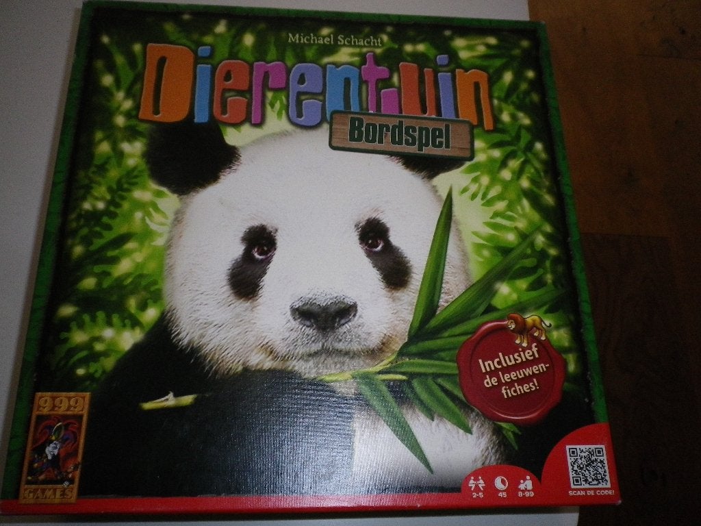 Dierentuin bordspel nieuw in de doos, Ophalen, Nieuw, 999 Games