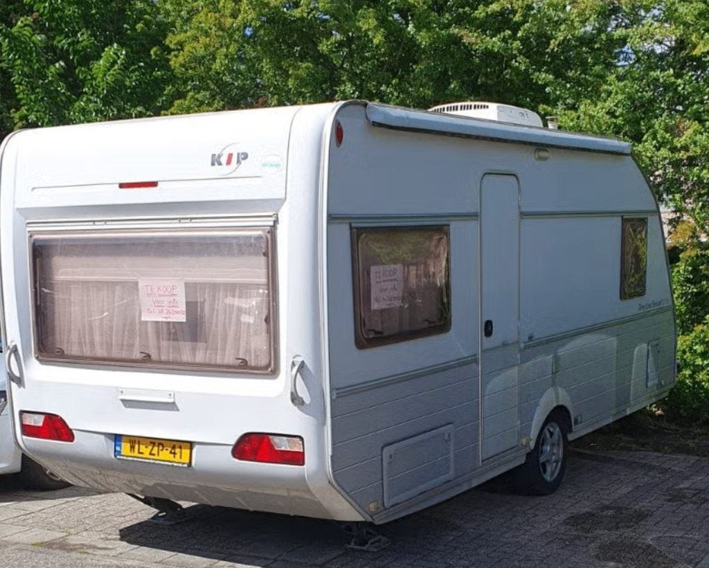 Kip Greyline Special - 50TBD - Met Airco!!, Caravans en Kamperen, Caravans, Rondzit, Kachel, Kip, Particulier