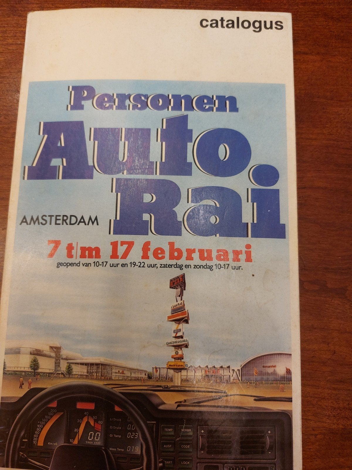 AutoRAI Amsterdam 1985 Catalogus, Ophalen of Verzenden, Gelezen, Nissan, Nederlandse Vereniging 'De Rijwiel- en Automobiel-Industrie'