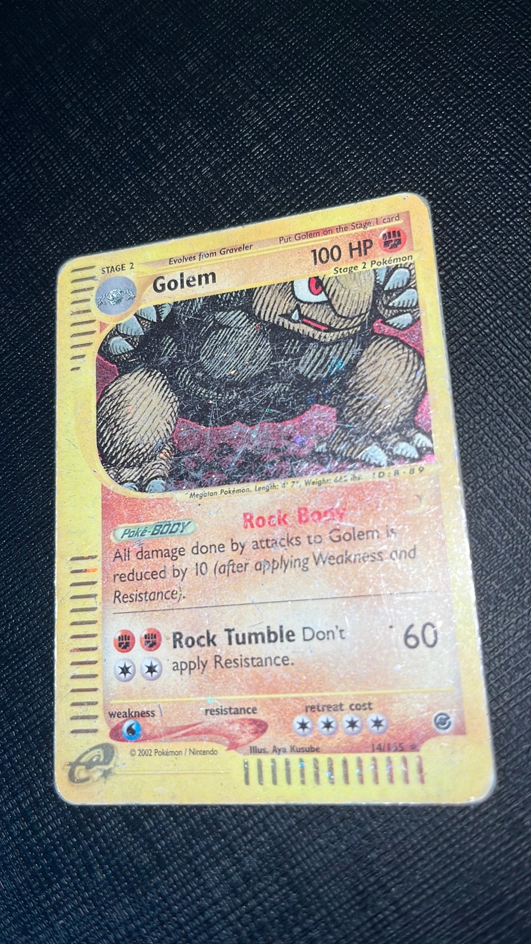 Golem holo 14/155 expedition, Ophalen, Zo goed als nieuw