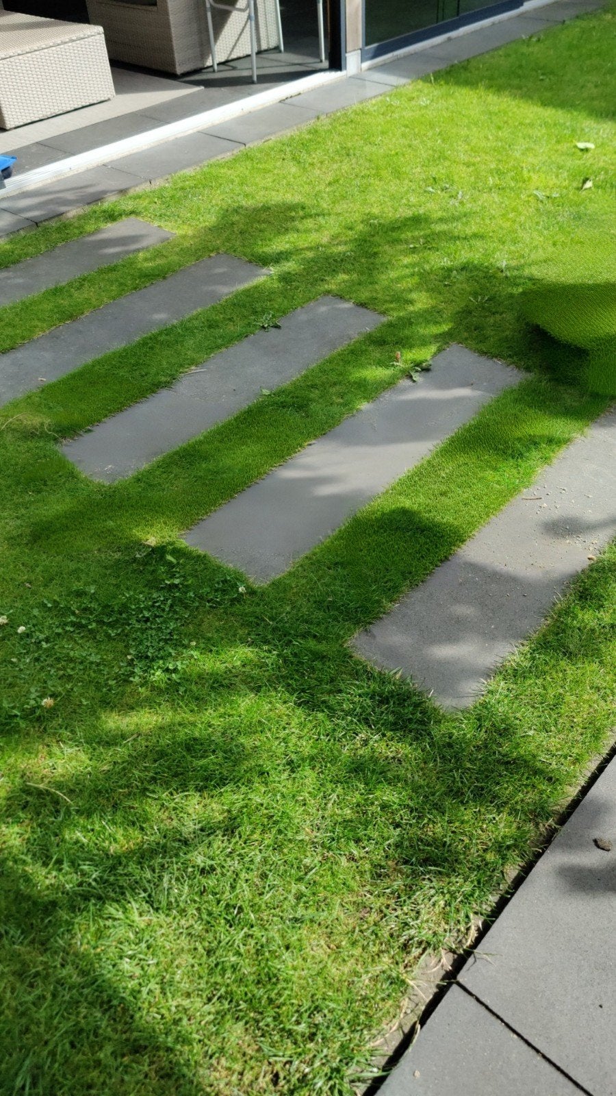 Betonnen 5x sier staptegels voor tuin of pad, Tuin en Terras, Ophalen, Gebruikt, 5 tot 10 m², Beton
