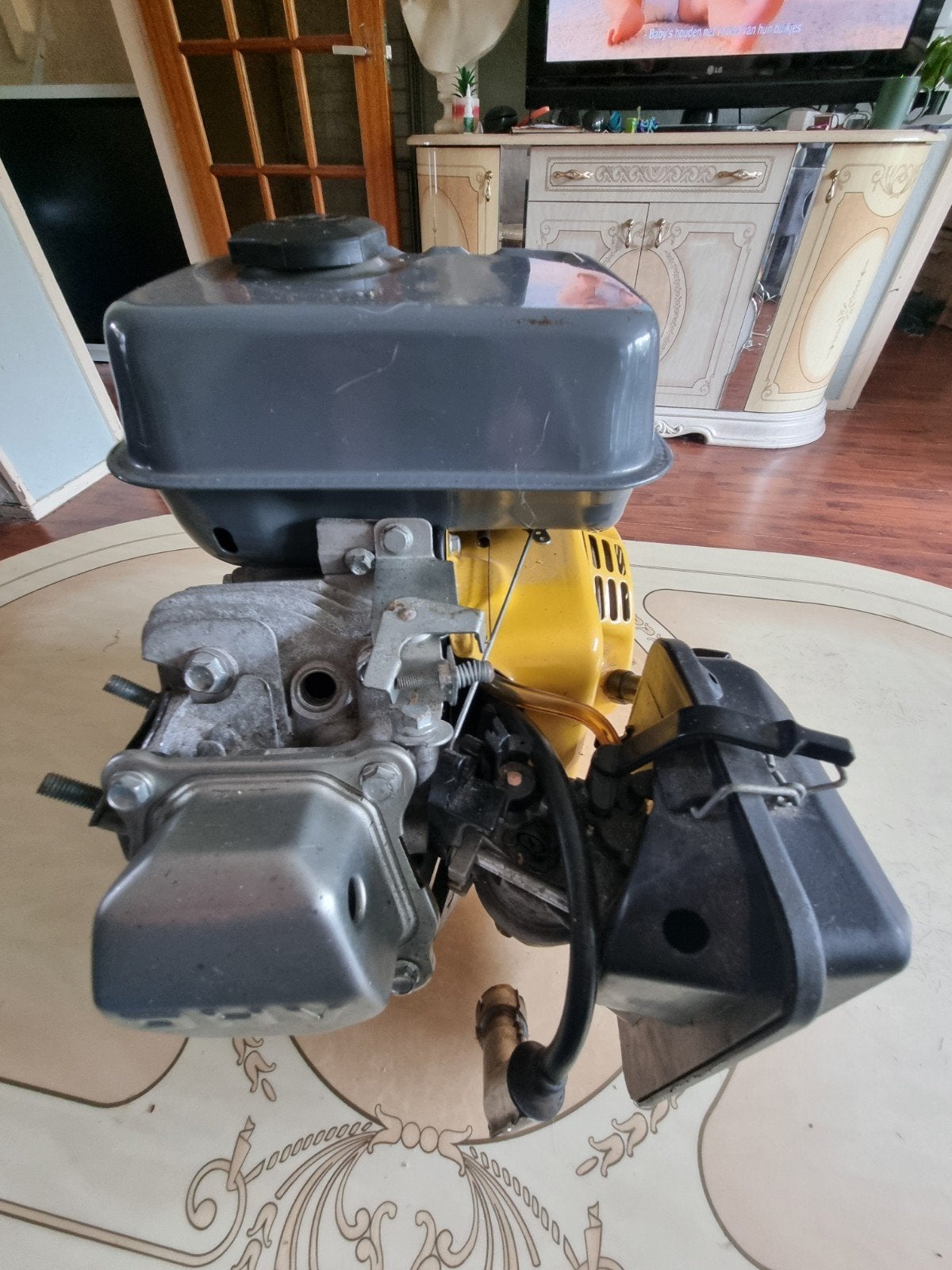 Benzinemotor 196cc -  opknappertje, Ophalen, Gebruikt