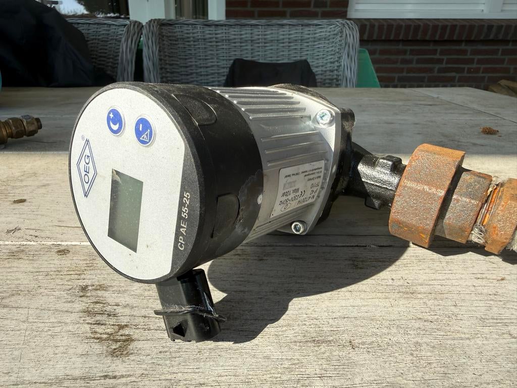 OEG CP AE 55-25 Circulatiepomp voor verwarmingssystemen, Doe-het-zelf en Verbouw, Gebruikt, Ophalen of Verzenden, Minder dan 20 liter