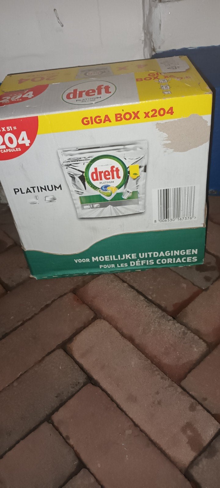 Drenthe 204 capsules, Ophalen, Schoonmaakmiddel