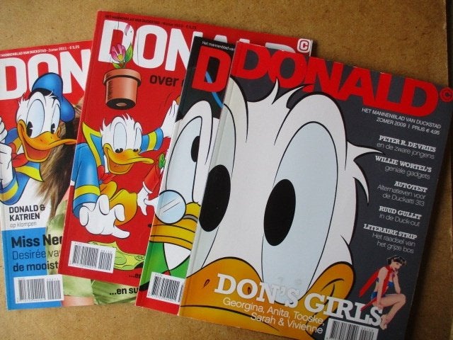 adv7890 donald glossy, Eén stripboek, Ophalen, Gelezen