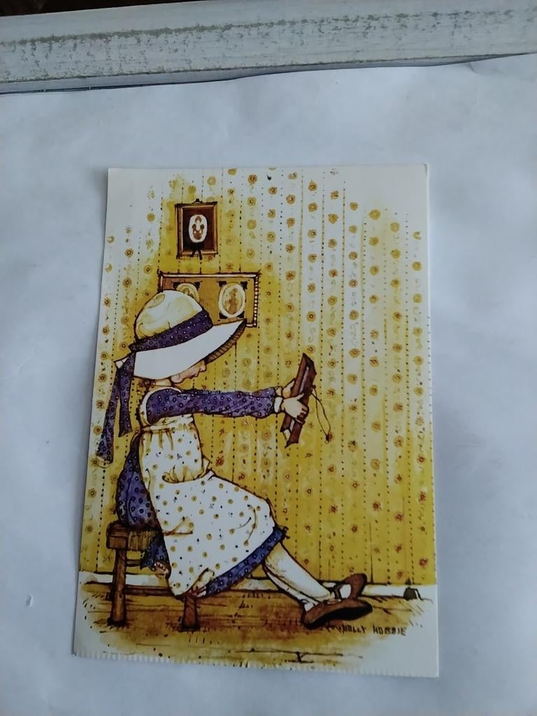 HOLLY HOBBIE.   MEISJE. OP STOEL, Ophalen of Verzenden, Kinderen