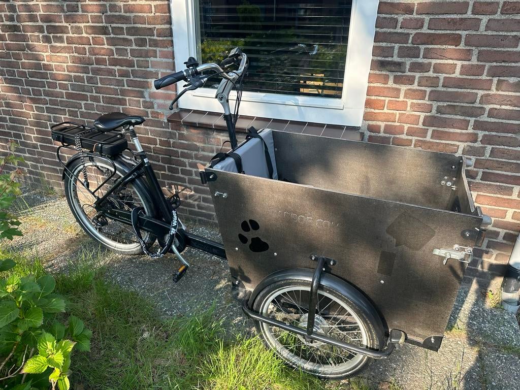 Babboe Dog Bakfiets - Ideaal voor honden en kinderen, Ophalen of Verzenden, Zo goed als nieuw, Trommelrem, Goederen