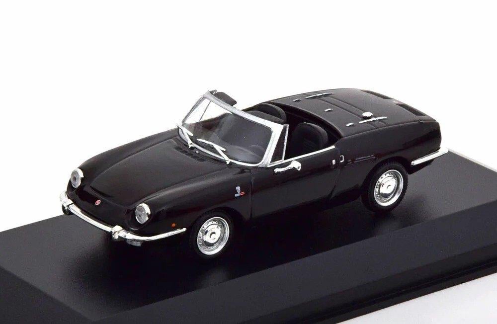 Fiat 850 Sport Spider 1968 Zwart, Ophalen of Verzenden, Nieuw, Auto, Overige merken