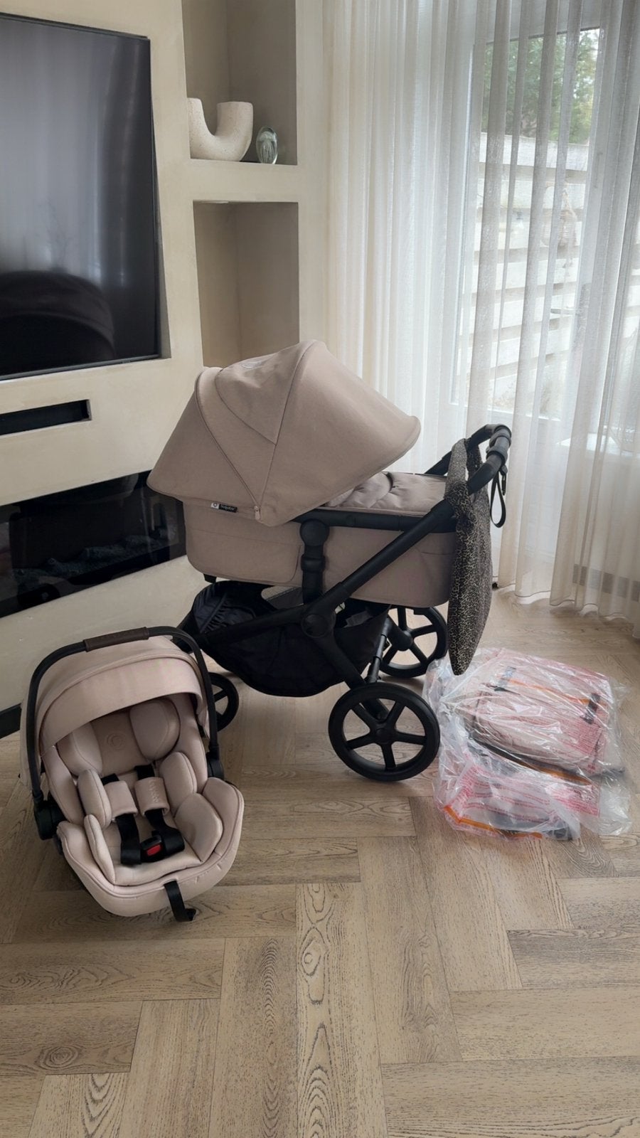 Bugaboo Fox 5 beige, Kinderen en Baby's, Ophalen, Zo goed als nieuw, Bugaboo
