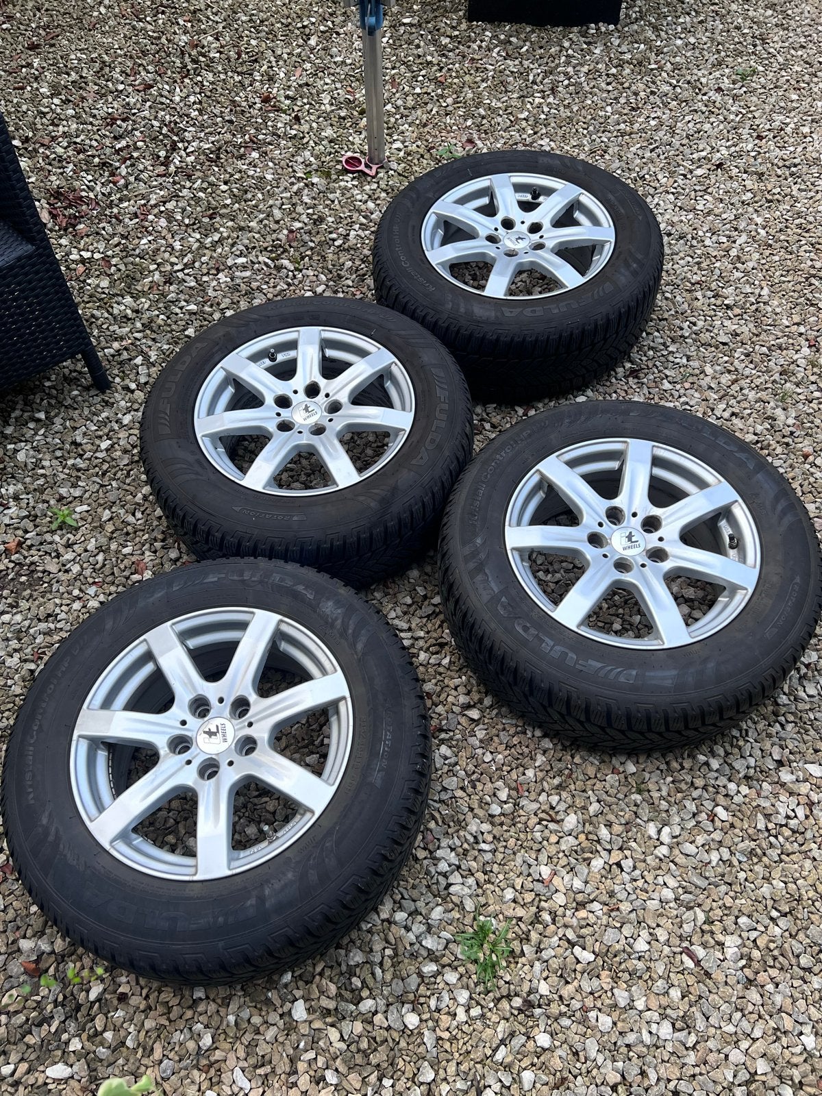 Winterset banden en velgen Nissan Qashqai 2014-2021 (J11), Ophalen, 16 inch, Banden en Velgen, Winterbanden