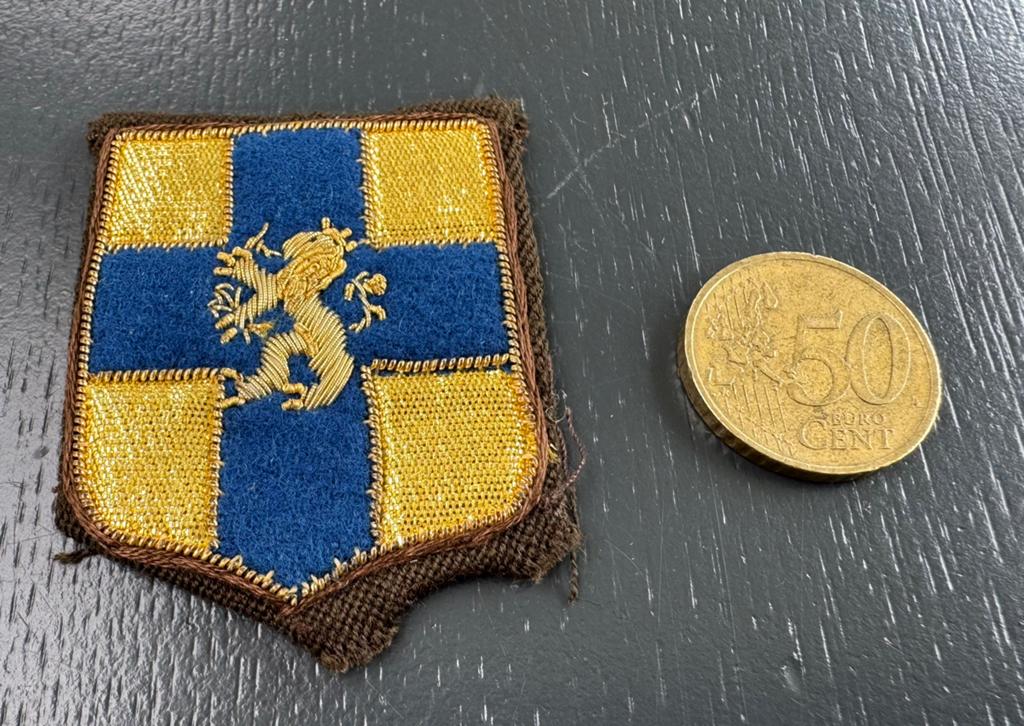 KL mouwembleem DT63 IGK, Ophalen of Verzenden, Landmacht, Nederland, Embleem of Badge