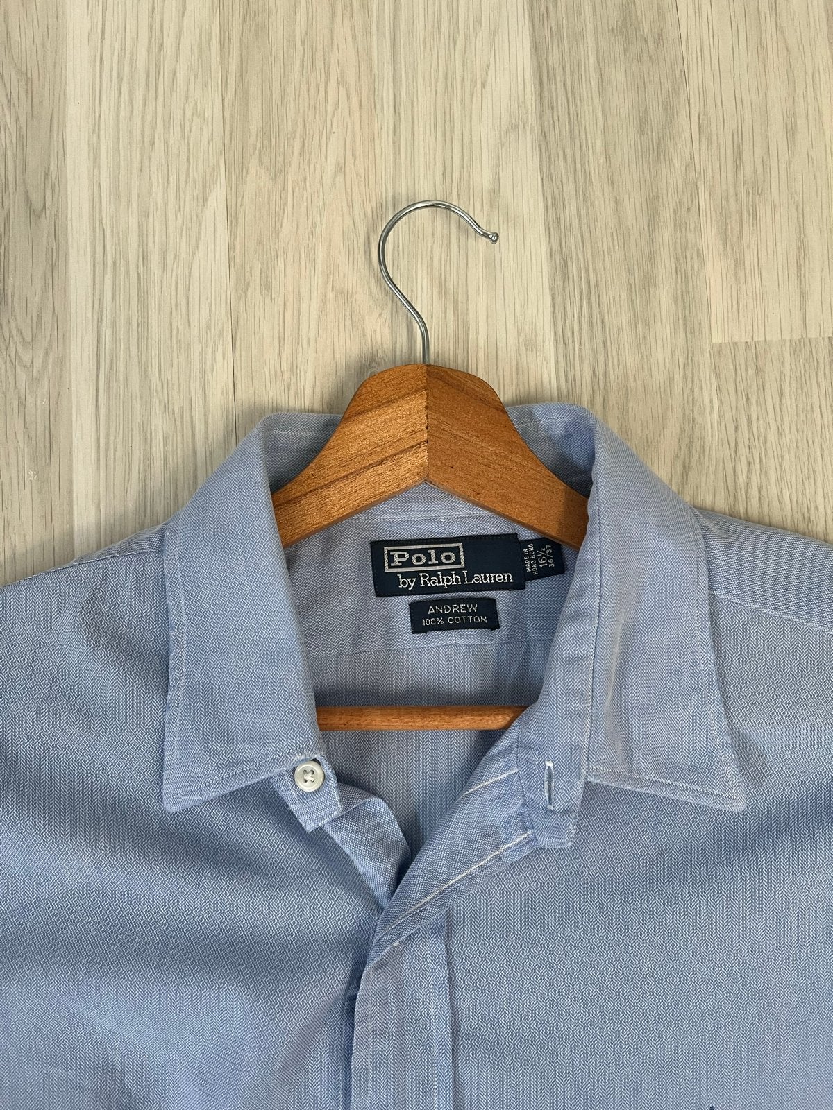 Ralph Lauren Polo blouse - Lichtblauw, Ophalen of Verzenden, Zo goed als nieuw, Blauw