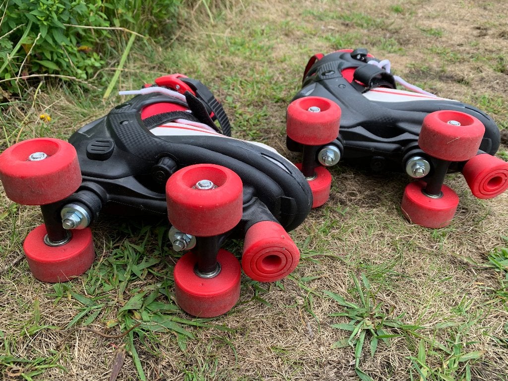 skeelers/rolschaatsten, Ophalen, Verstelbaar, Kinderen, Zo goed als nieuw