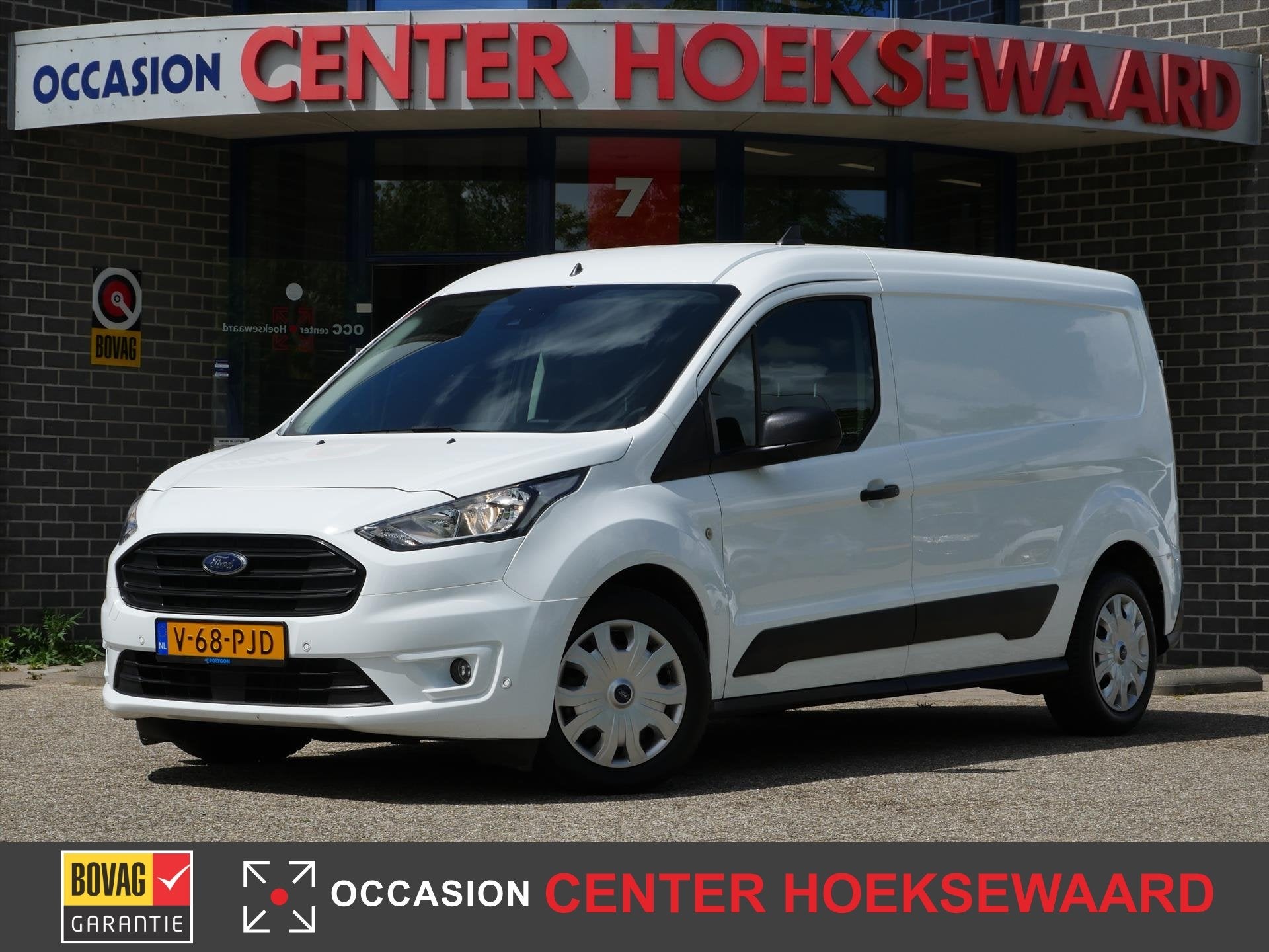 FORD Transit Connect L2 1.5 EcoBlue 120pk Trend | Carplay |, Auto's, Stof, Gebruikt, 4 cilinders, Wit