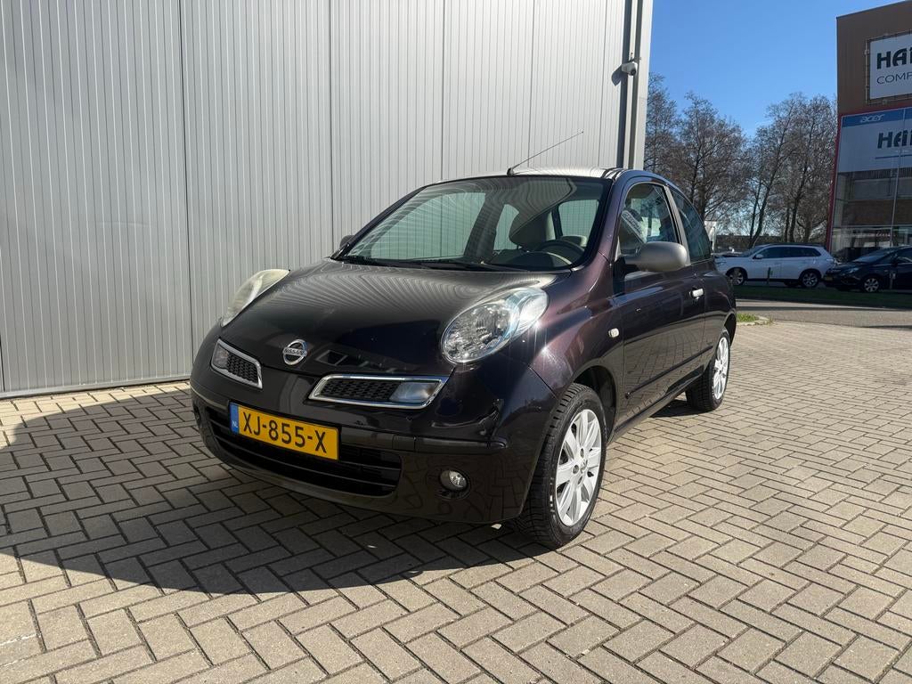 Nissan Micra 1.2 LPG G3 Airco Nwe APK 2009, Auto's, 31 €/maand, Overige kleuren, 957 kg, Particulier