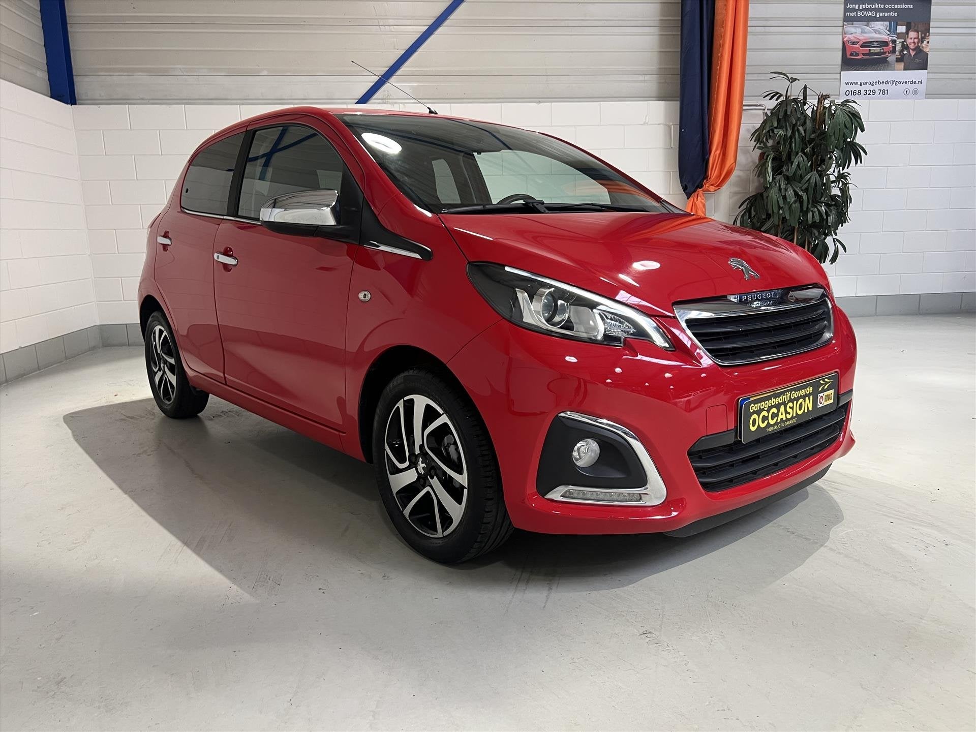 Peugeot 108 1.0 e-VTi 68pk 5D Première, Climate, Camera, NA, Keurmerk '100% Onderhouden', Stof, Gebruikt, 31 €/maand