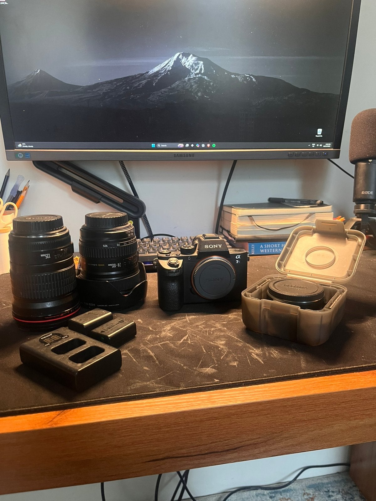 Sony a7SII + Canon L lenses + Metabones adapter, Ophalen of Verzenden, Gebruikt, Sony