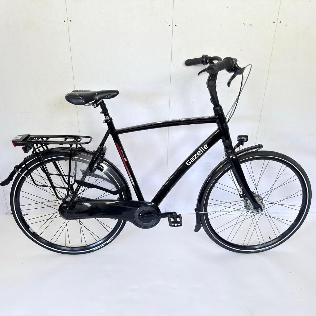 Gazelle Chamonix 61 cm | Rijklaar + Garantie | Voor 182-200, Fietsen en Brommers, Fietsen | Heren | Herenfietsen, Gazelle, Versnellingen