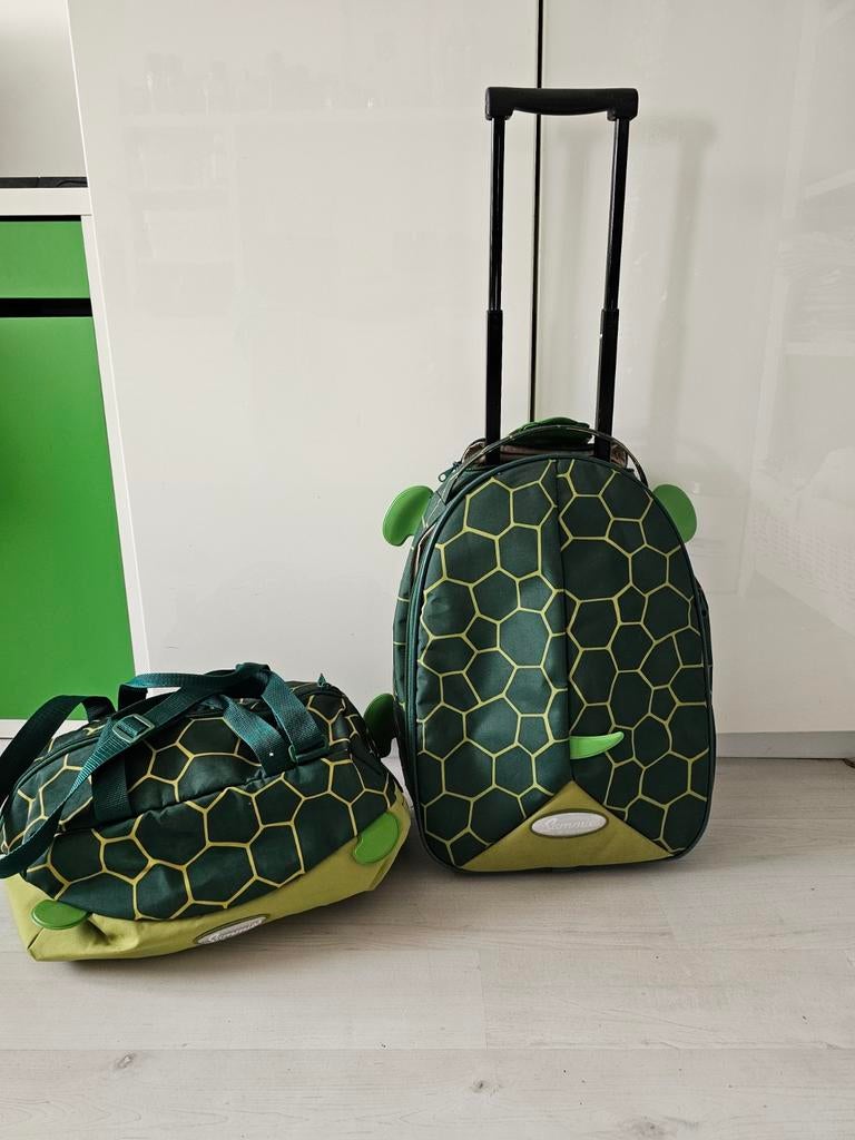 SAMMIES Samsonite rolkoffer en tas schildpad, Ophalen of Verzenden