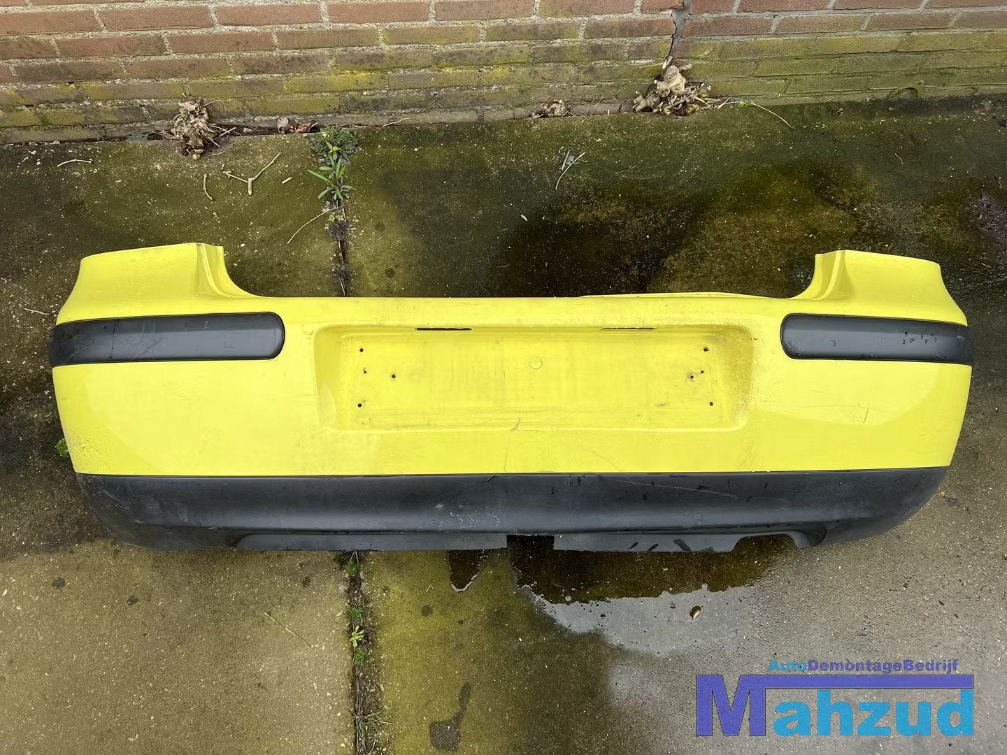 VW GOLF 4 Geel achterbumper 1997-2003, Gebruikt, Volkswagen, Volkswagen AG, Achter