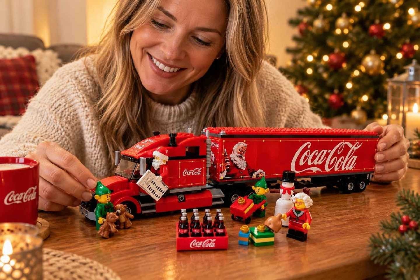 Lego MOC Coca-Cola Kersttruck Set 3221, Ophalen of Verzenden, Nieuw