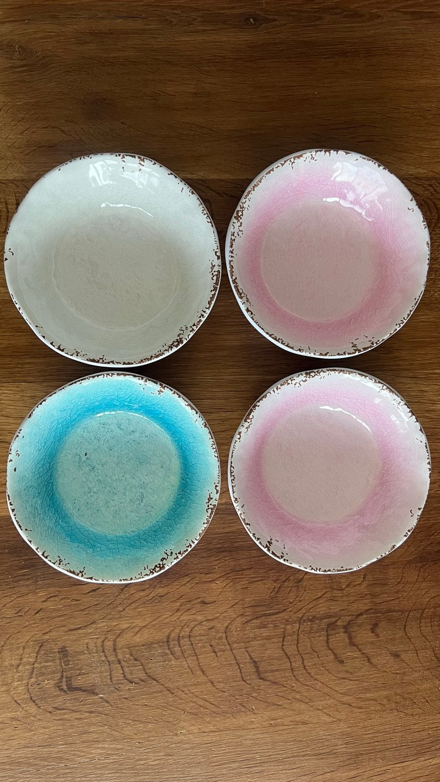 4 Riviera Maison kommen melamine - 17,5 cm, Kunststof, Overige merken, Ophalen of Verzenden, Zo goed als nieuw