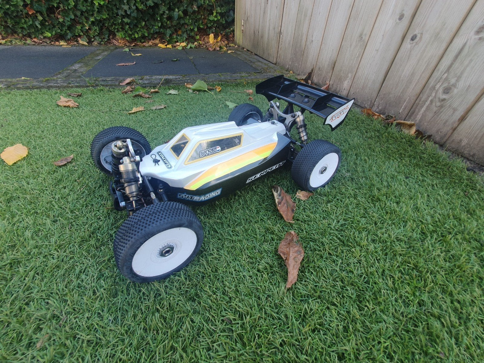 Serpent SRX8E 1:8 RC e-Buggy - Offroad ARTR met electra, Elektro, Gebruikt, Auto offroad, Ophalen of Verzenden