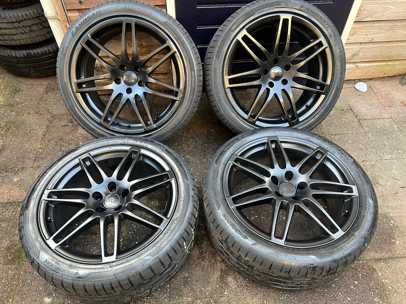 Orginele Audi speedline velgen goede banden., Auto-onderdelen, Banden en Velgen, 19 inch, 255 mm, Banden en Velgen, Ophalen of Verzenden