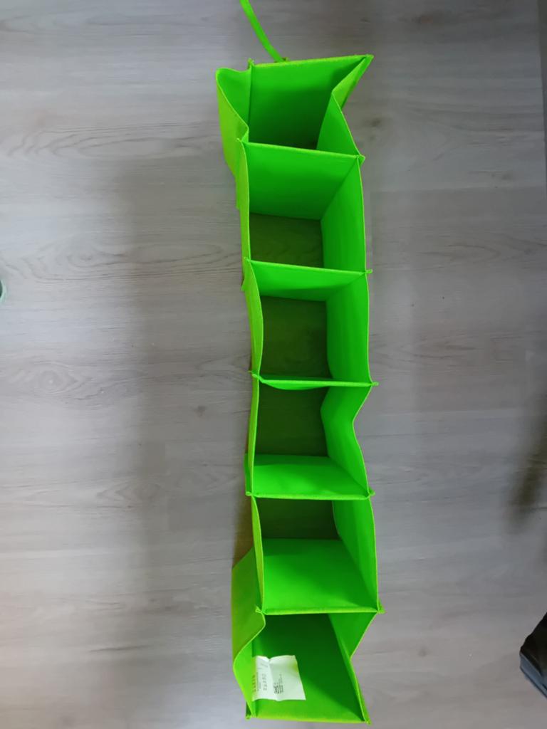 IKEA SKUBB Hangende Opberger Groen - 6 Vakken, Ophalen of Verzenden, Zo goed als nieuw