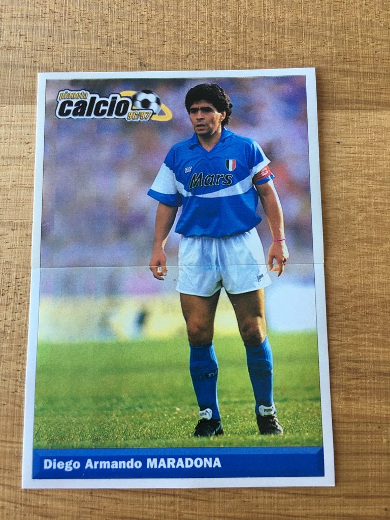 Voetbal stickers Diego Maradona ~ Napoli, Ophalen of Verzenden, Nieuw, Sport