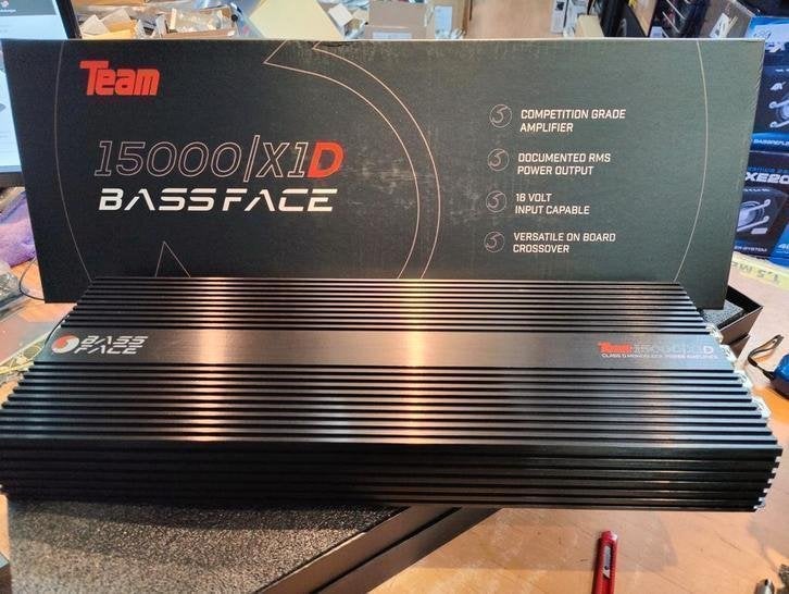 Dikste monoblok 15000watt RMS bassface, Niet ingevuld, Niet ingevuld, Nieuw, Ophalen of Verzenden