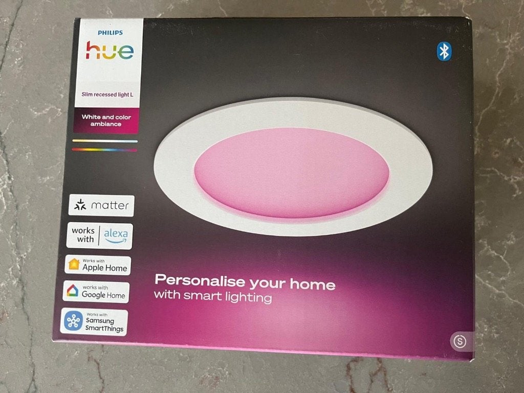 Philips Hue Slim Downlight - 170 mm: Nieuw in doos, Huis en Inrichting, Verzenden, Nieuw, Kunststof