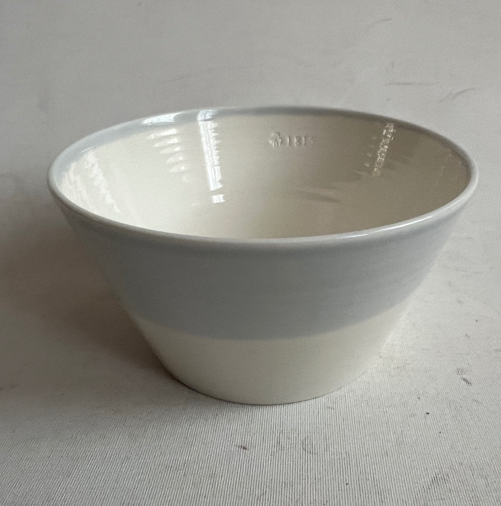 Royal Doulton 1815 kom schaal crème blauw, Ophalen of Verzenden, Zo goed als nieuw, Kom(men), Overige stijlen