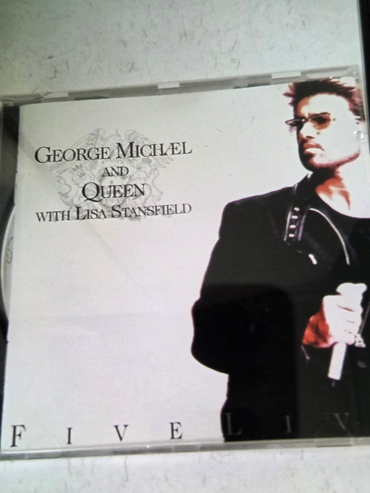 George Michael & Queen with Lisa Stansfield - Five Live CD, Cd's en Dvd's, Ophalen of Verzenden, Gebruikt, Pop, Live-album