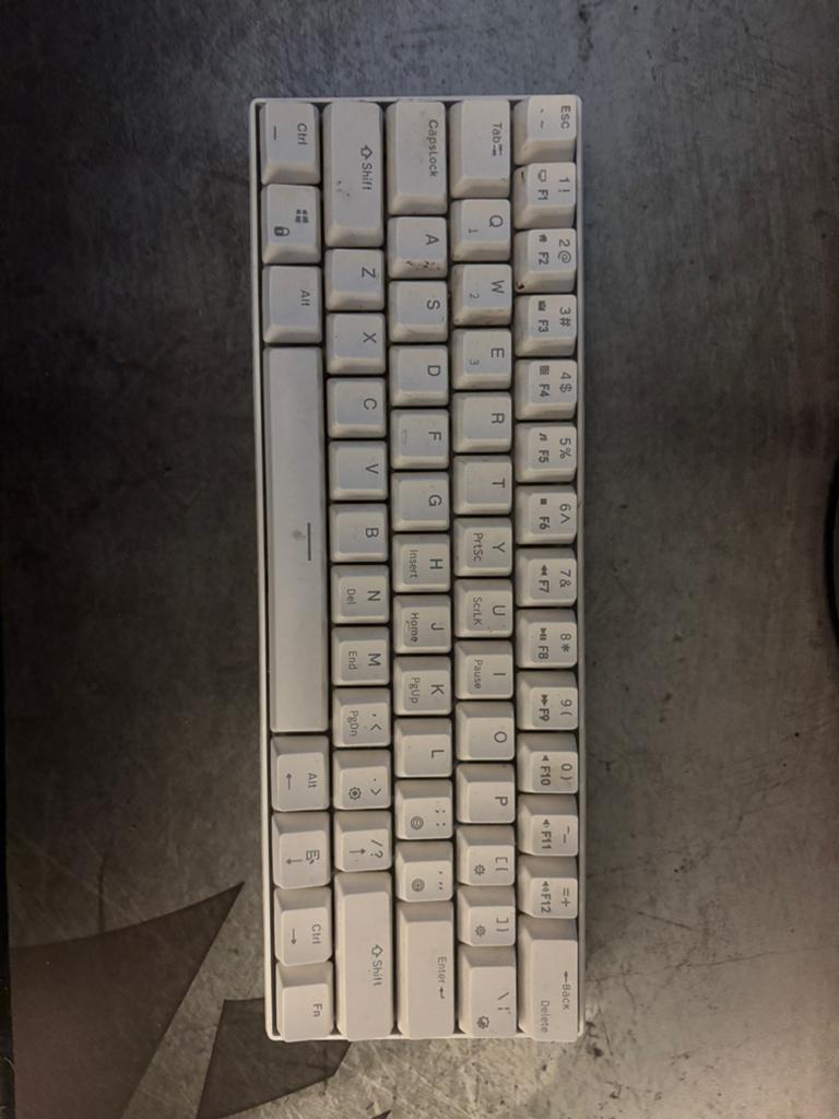 Rk61 gaming keyboard brown switches, Computers en Software, Toetsenborden, Ophalen, Qwerty, Gebruikt