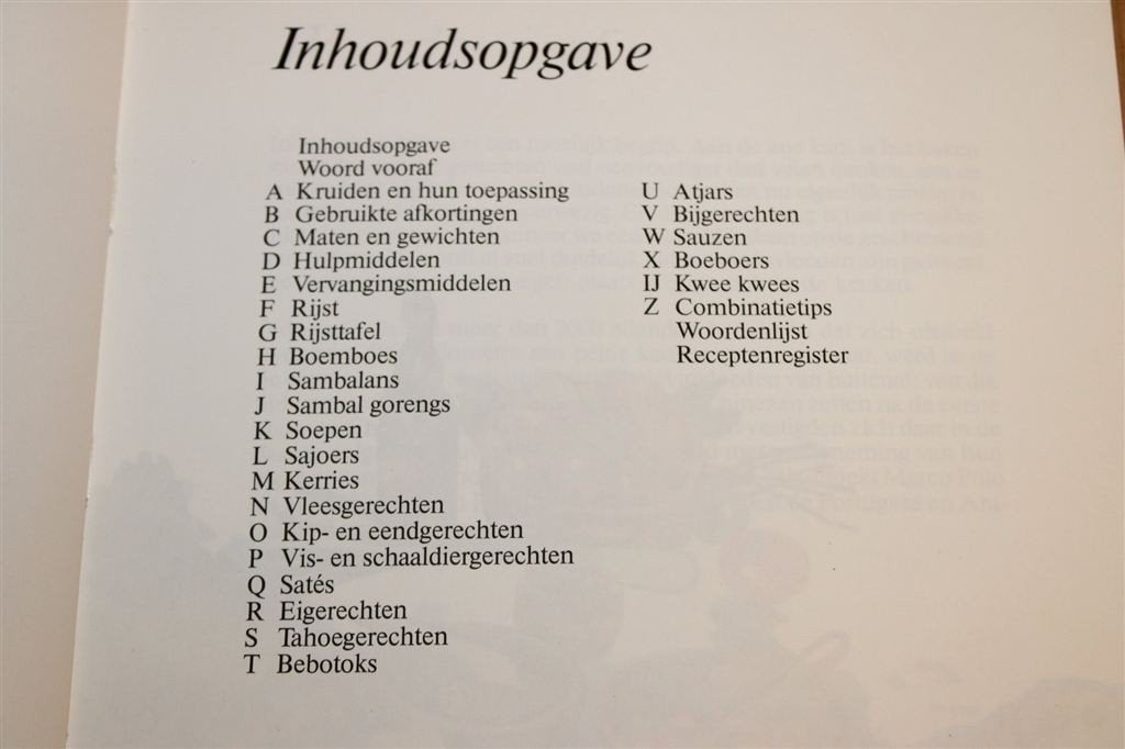 Indonesisch Kookboek van A tot Z — Groot Formaat, 1991, Boeken, Ophalen of Verzenden, Gelezen, Azië en Oosters
