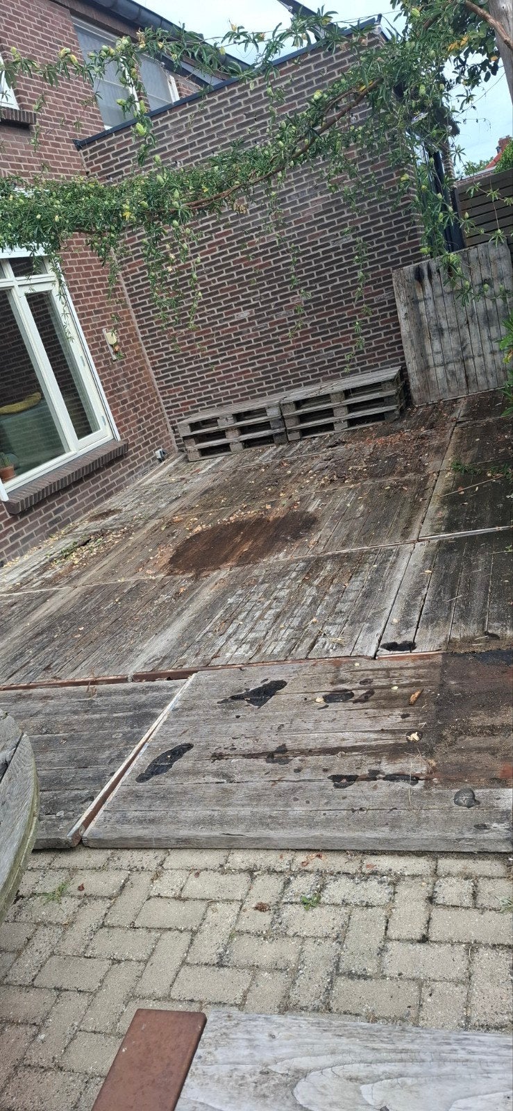 steenschotten €50  alles in een x mee!, Ophalen, Gebruikt, Hout