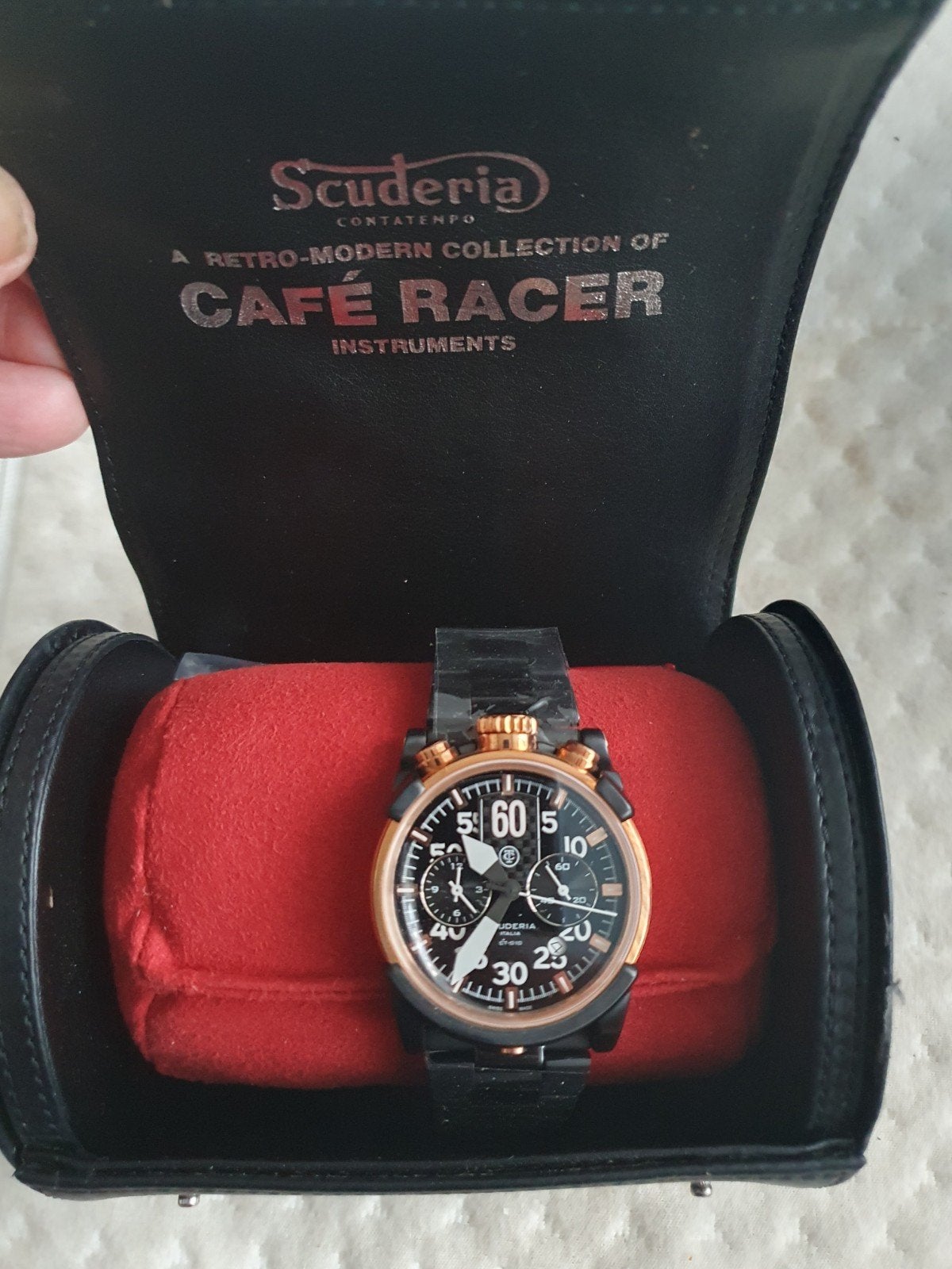 Scuderia Contatempo Café Racer Horloge, Ophalen, Nieuw, Overige merken