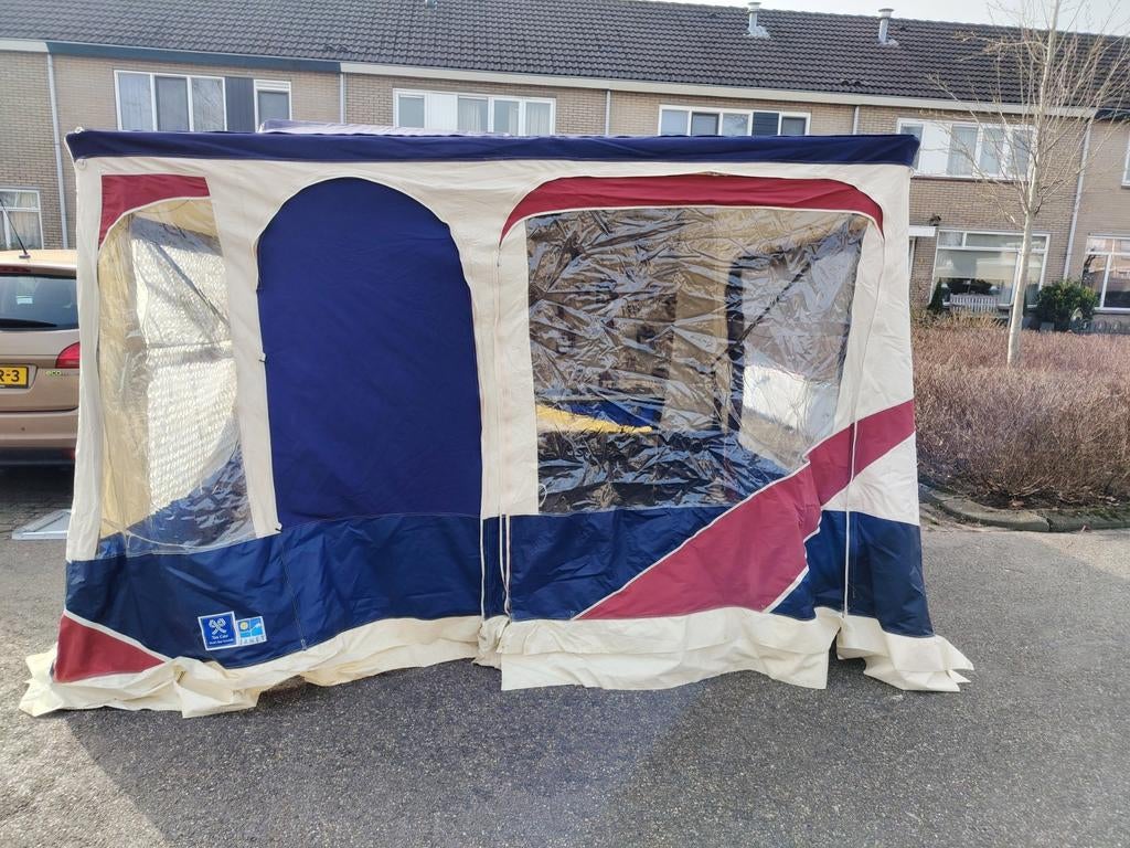 Nette jamet 123 uit 2004 met en zonder inboedel te koop, Caravans en Kamperen, Vouwwagens, Ophalen