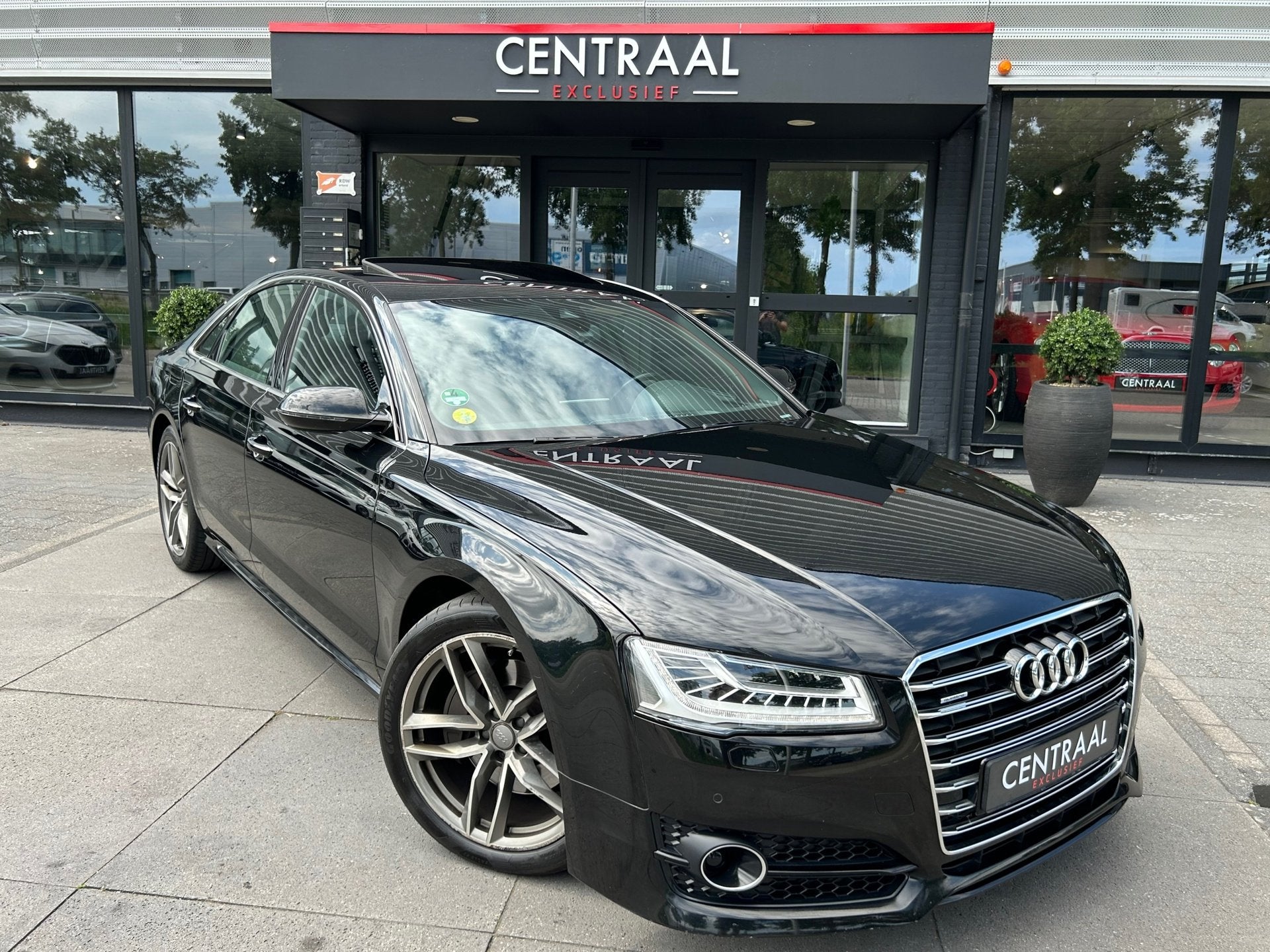 Audi A8 3.0 TDI quattro|NL-Auto|Bosé|Pano|Leder|Memory|Came, Automaat, Zwart, Bedrijf, Diesel