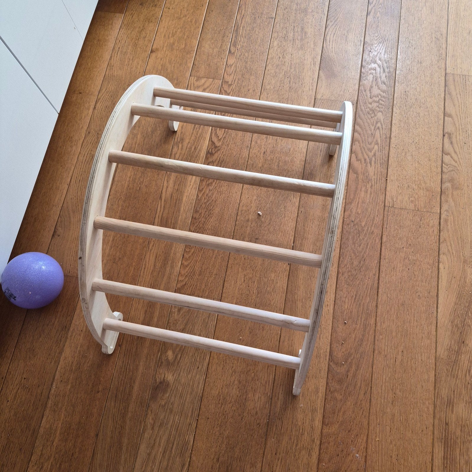Houten klimrek / wiebelplank voor kinderen, Ophalen, Zo goed als nieuw, Overige typen
