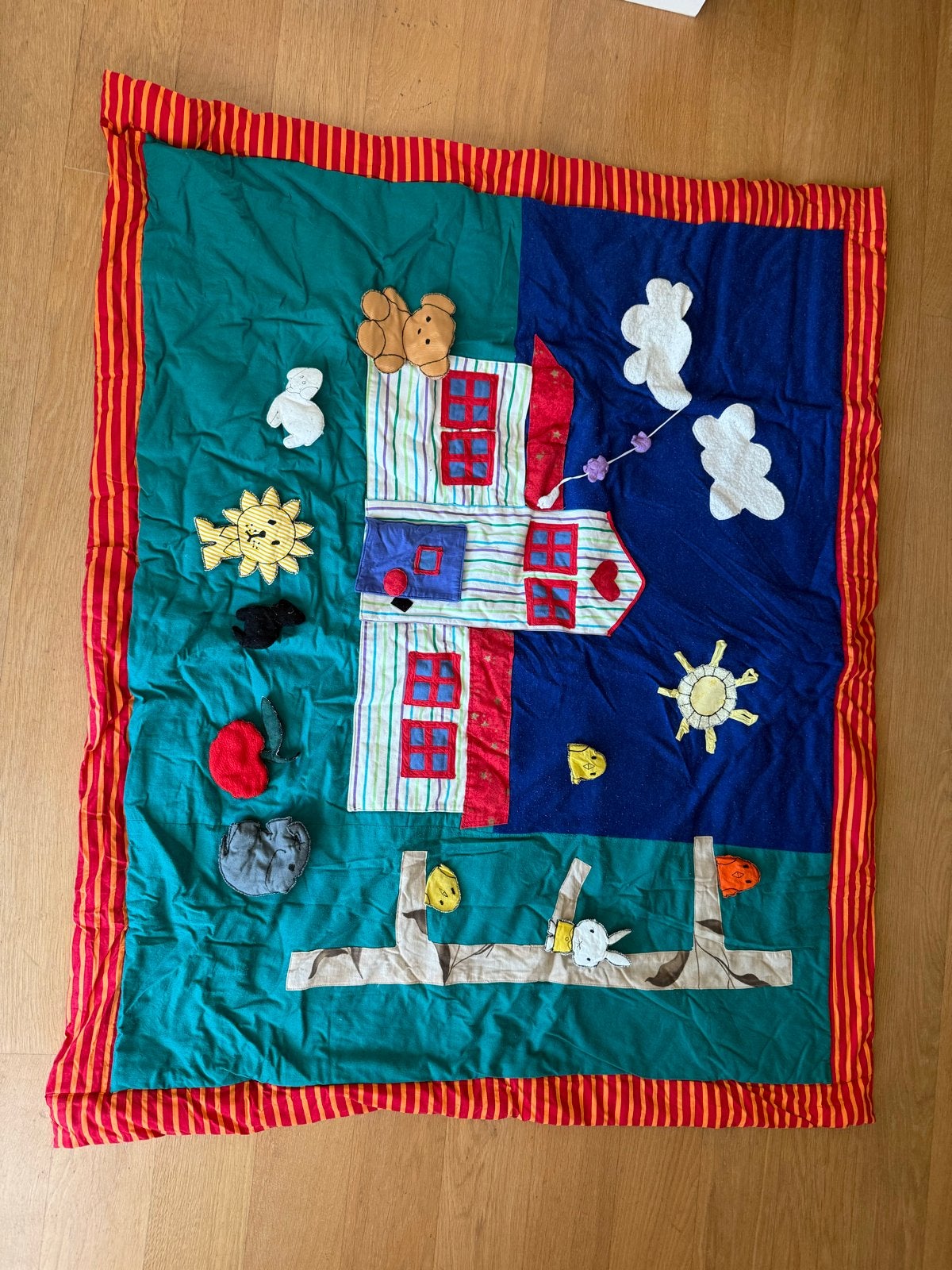Zelfgemaakt Nijntje speelkleed/ontdekkleed, Ophalen of Verzenden, Zo goed als nieuw