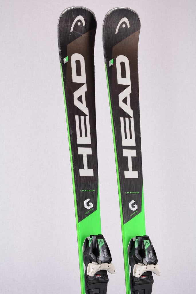 163; 170 cm ski's HEAD SUPERSHAPE i.MAGNUM SW, GRAPHENE, 160 tot 180 cm, Gebruikt, Verzenden, Carve