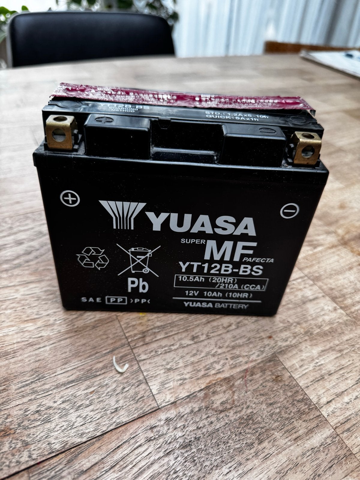 Yuasa YT12B-BS Motoraccu - nieuw - zonder vloeistof -, Ophalen of Verzenden, Nieuw