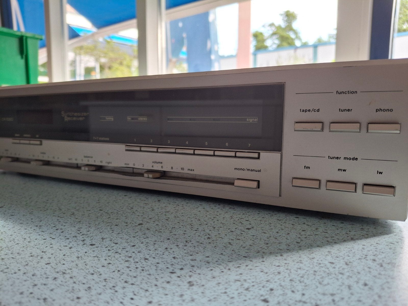 Vintage Dual CR 1020 Stereo Receiver met phono, Overige merken, Gebruikt, Ophalen of Verzenden, Minder dan 60 watt
