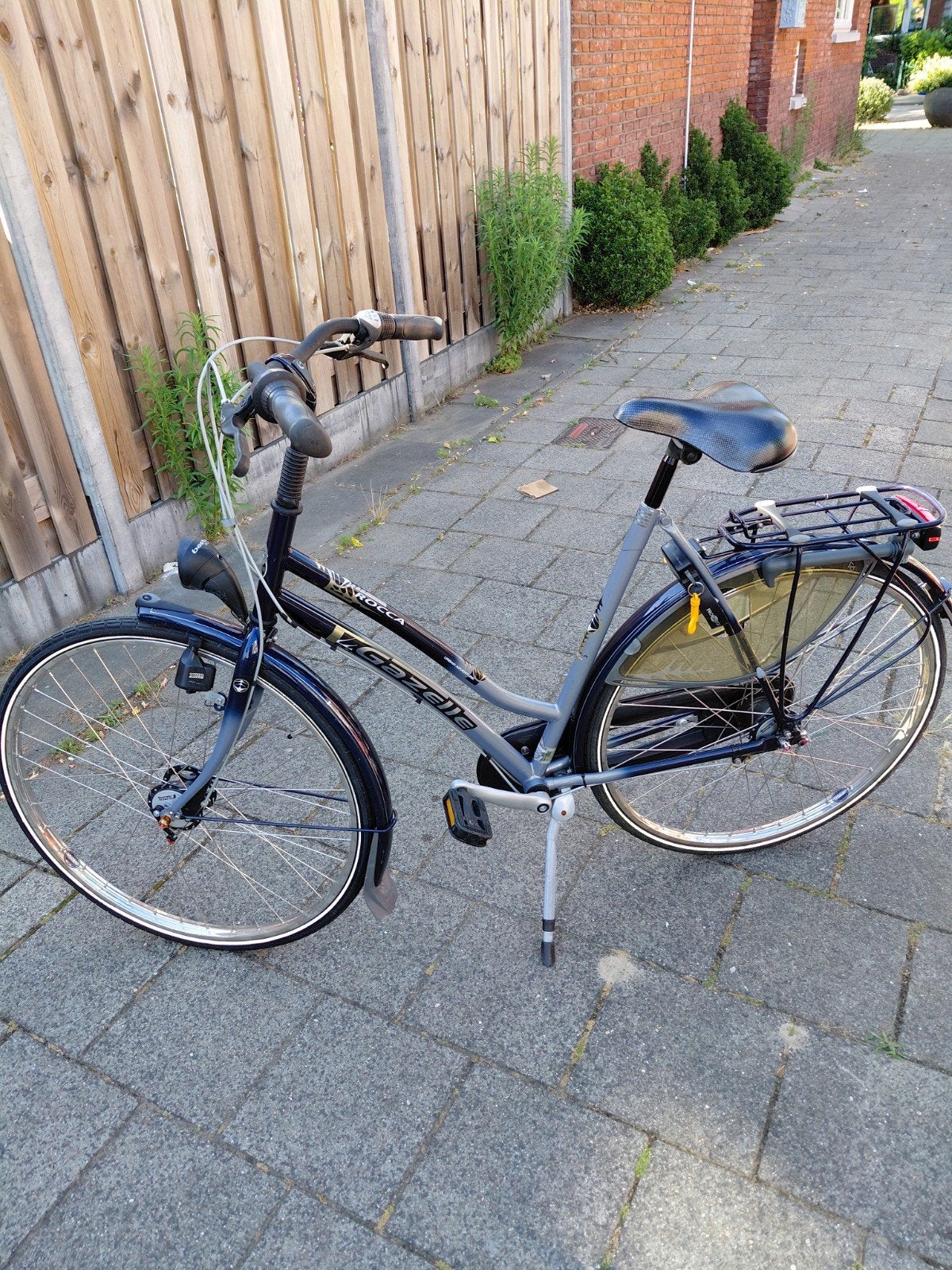 Gazelle Rocca damesfiets met 3 versnellingen, Fietsen en Brommers, Fietsen | Dames | Damesfietsen, Ophalen, Velgrem, Versnellingen